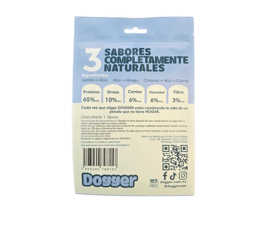 Paletas 100% Naturales para gato / Michi-Pop