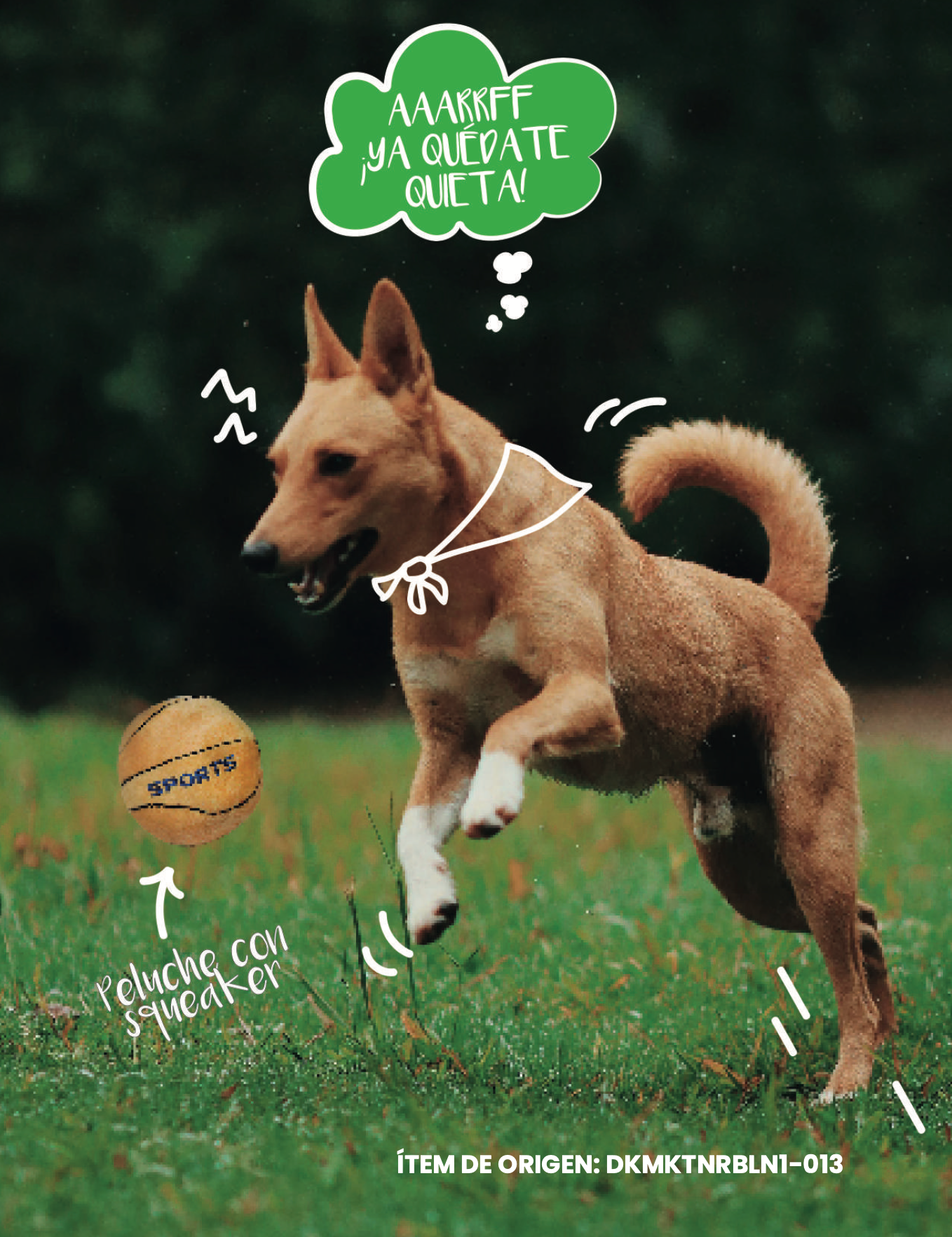 Balón de Peluche / Puppyball Toy