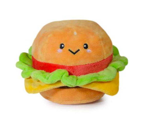 Peluche con forma de hamburguesa / Burger Toy