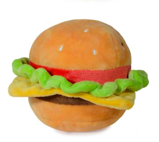 Peluche con forma de hamburguesa / Burger Toy