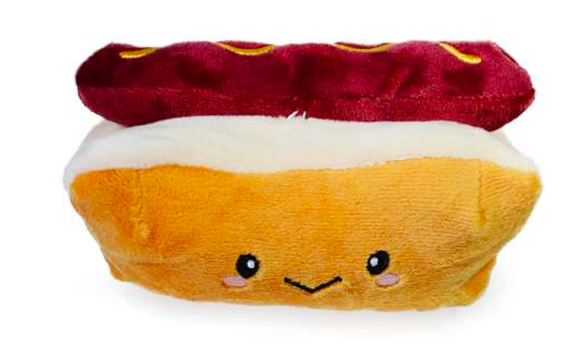 Peluche con forma de hot dog / Hot Puppy Toy