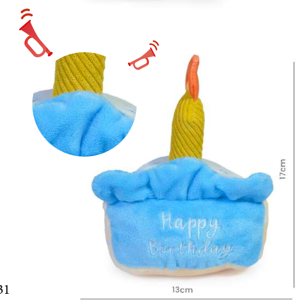 Peluche de pastel / Happy Cake Toy
