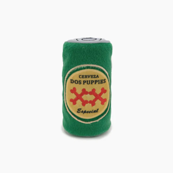 Peluche con forma de cerveza dos puppies / Zippy Paws