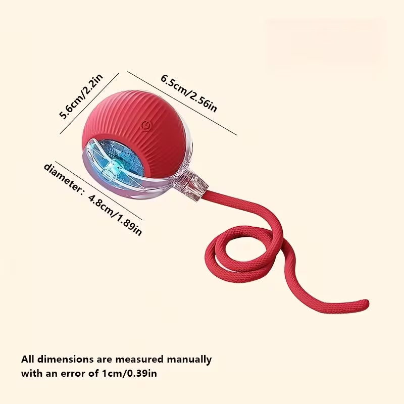 Pelota automatica con cuerda