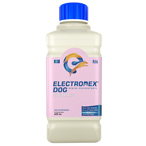 Electrodex Dog / Sabor Res / Electrolitos para perro 625 ml.