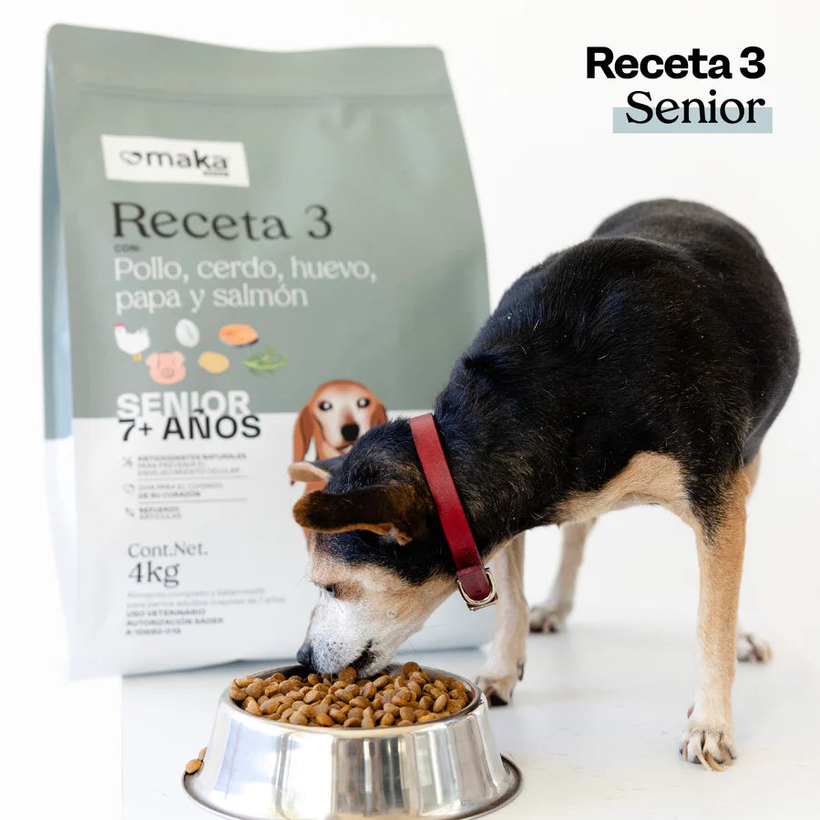 Croquetas Maka / Receta 3 / 4 kg / Senior