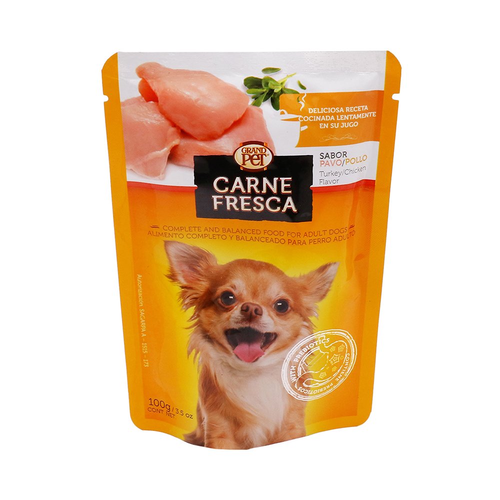 Grand Pet sobres / Carne Fresca 100 gr