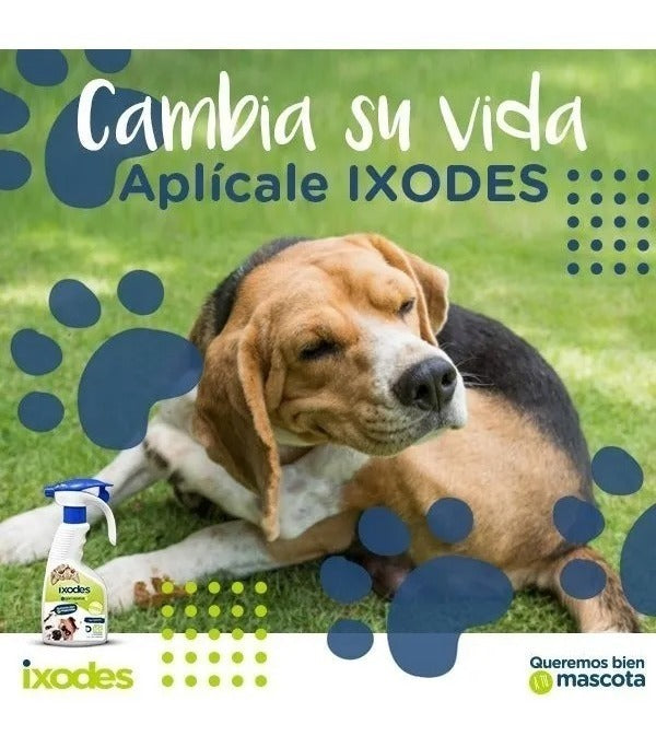 Ixodes Repelente de pulgas y garrapatas / 250 ml