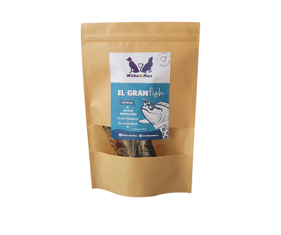 El gran fish / Sardinas deshidratadas / 180 gr