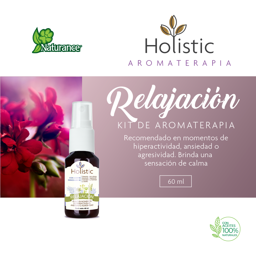 Kit de aromaterapia para perro / Relajación