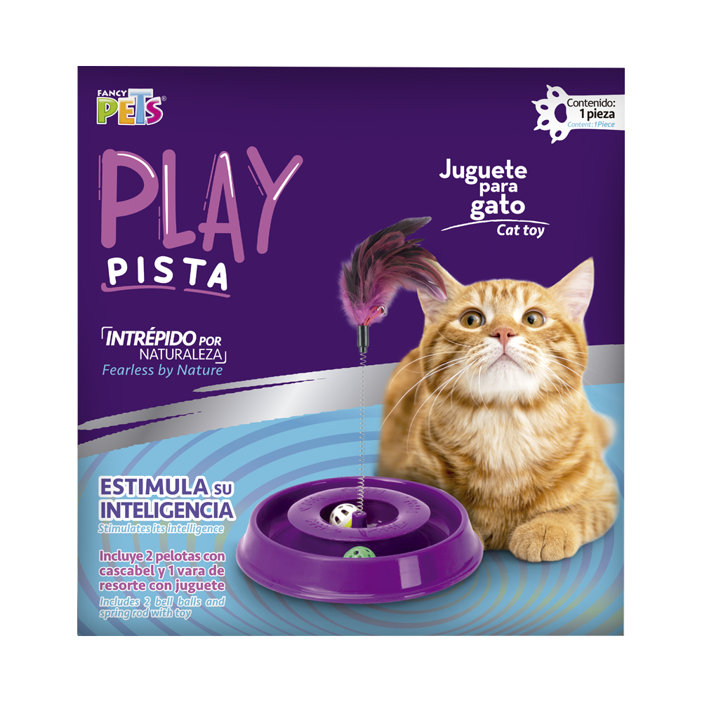 Juguete para gato / Play pista / Fancy pets
