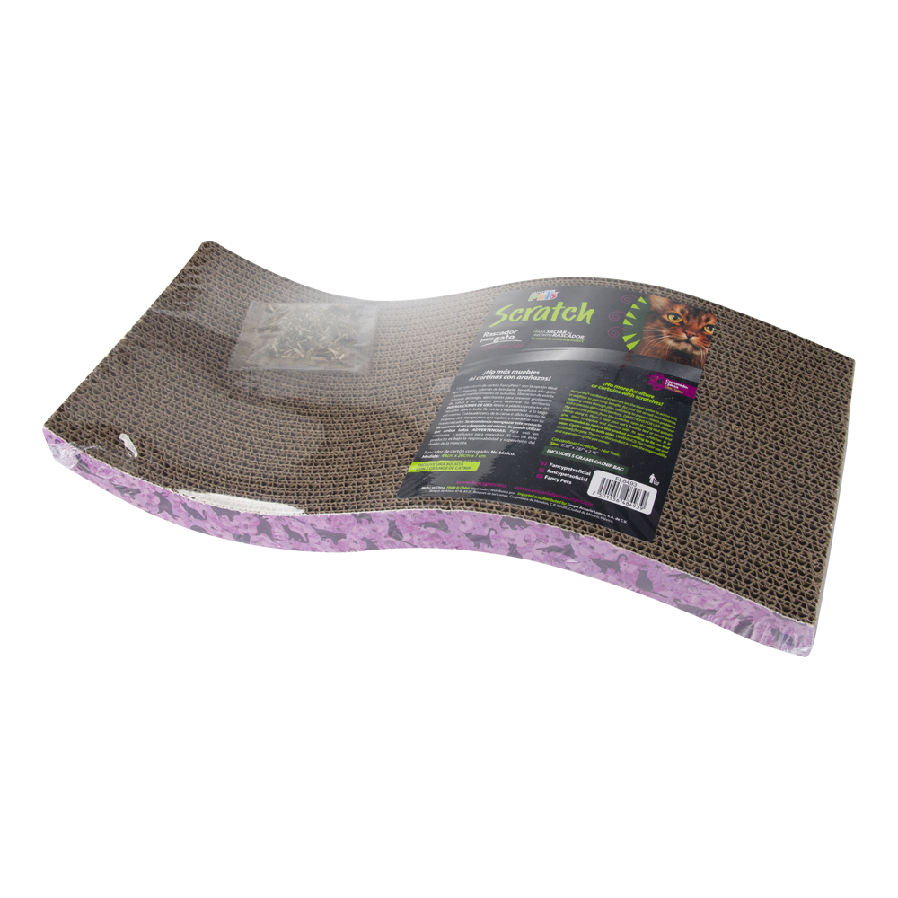 Rascador para gato / Ondas / 1 pz