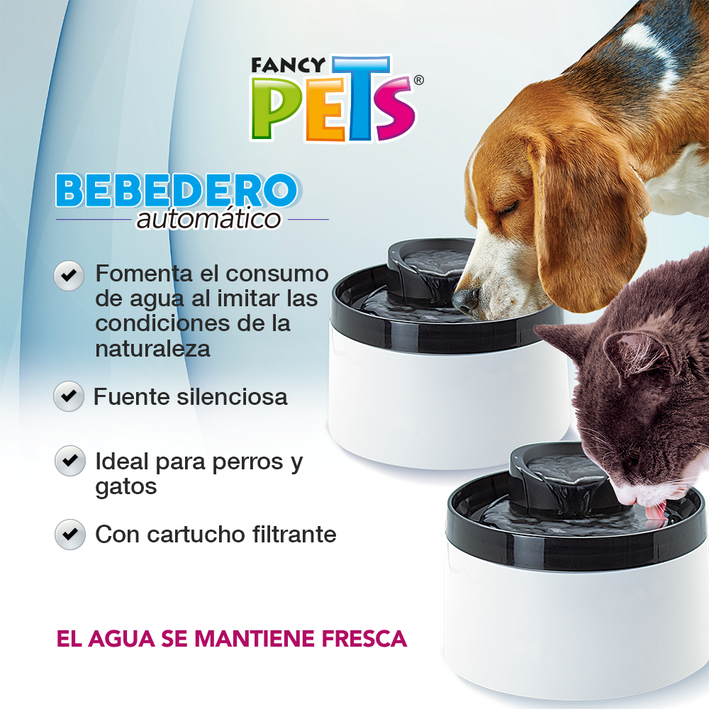 Bebedero automatico / Fancy Pets / 2 L
