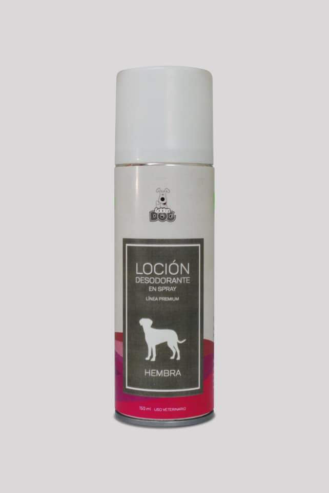 Loción desodorante / Golden Dog / 150 ml