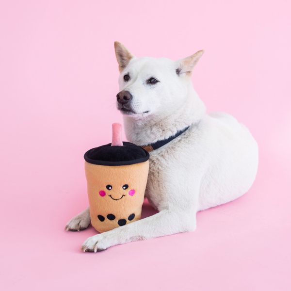 Peluche vaso con popote / ZippyPaws