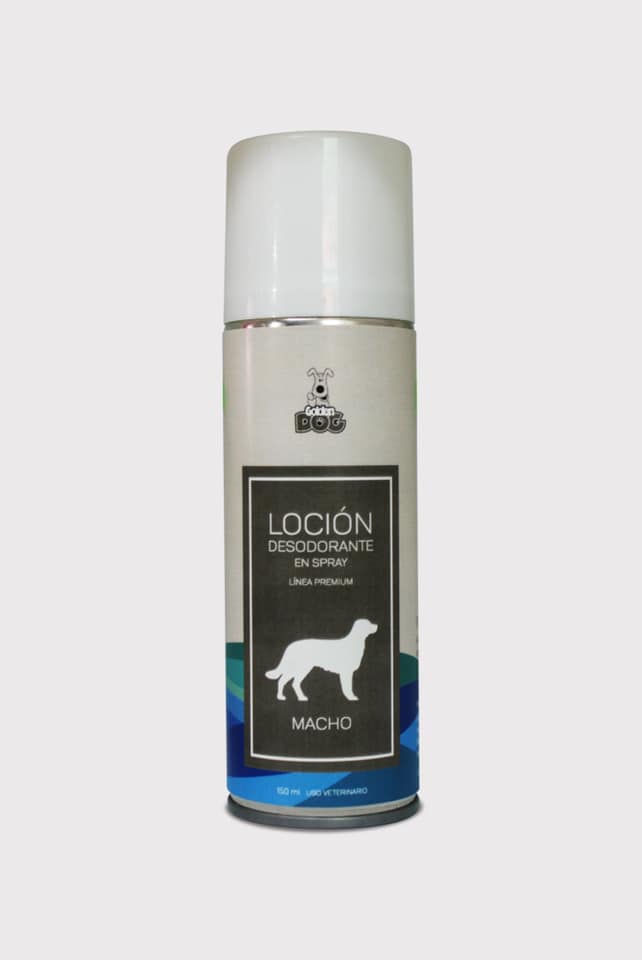 Loción desodorante / Golden Dog / 150 ml