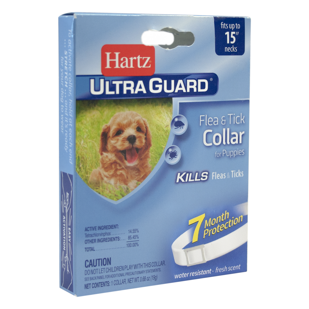 Collar Anti- pulgas 2 en 1 para cachorro - Hartz Ultra Guard