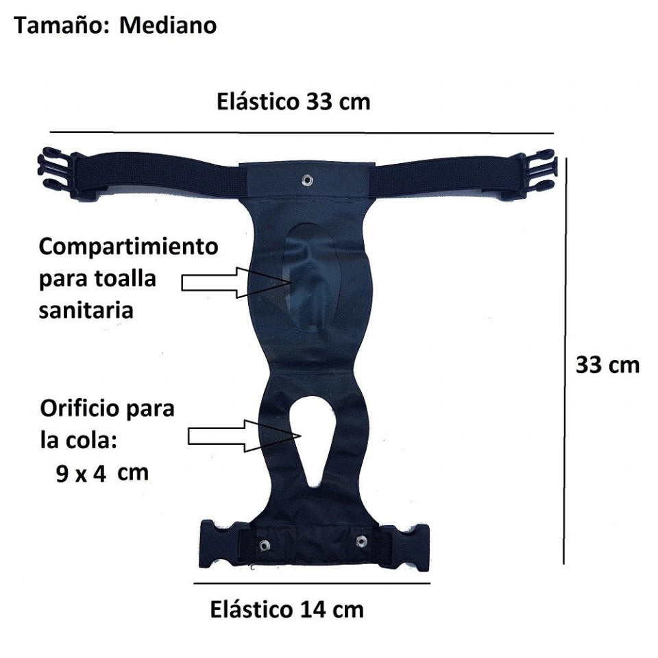 Calzón sanitario para perritas / Fancy Pets / Mediano
