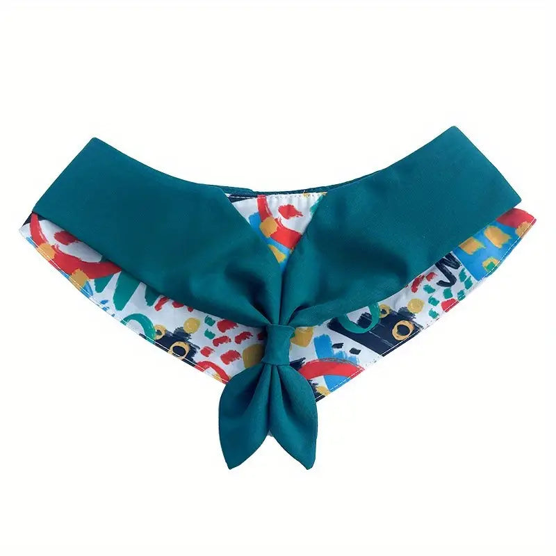 Bandana para perro / verde malaquita / Mediana