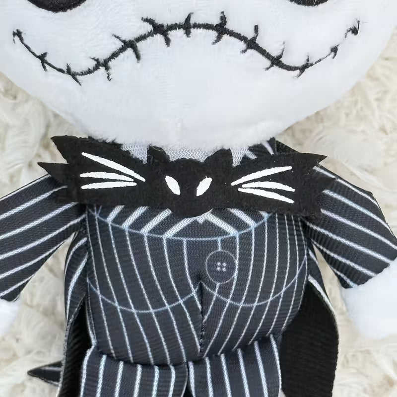 Peluche Esqueleto de Halloween con Traje Negro – 20 cm