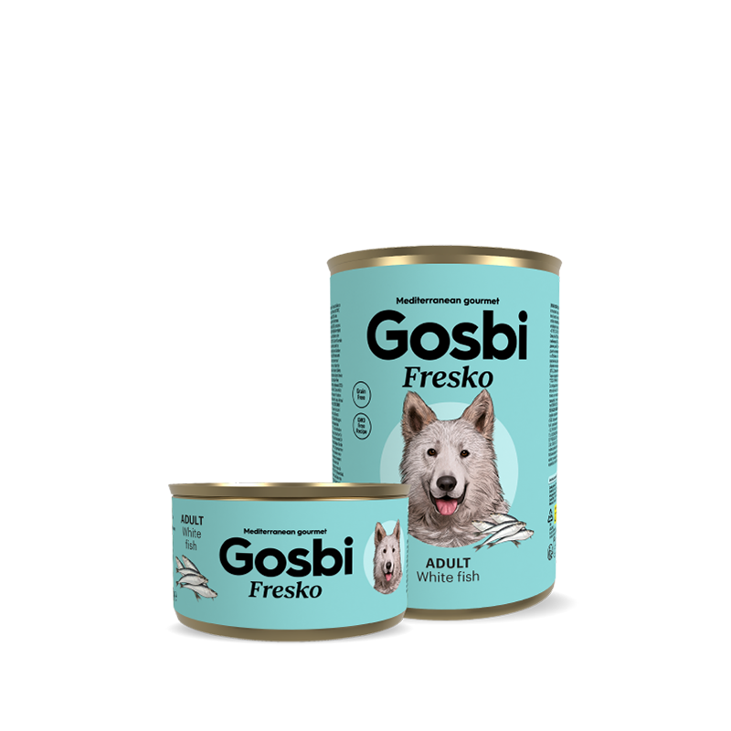 Gosbi Fresko Pescado Blanco para Perro Adulto