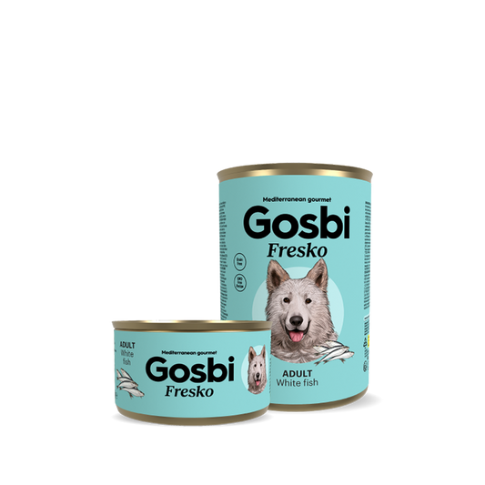 Gosbi Fresko Pescado Blanco para Perro Adulto