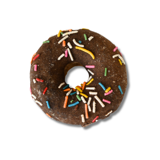 Dona de chocolate con chispas 2 pz / Panadería para perros