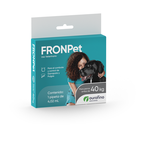 Fronpet / Pipeta antipulgas para perro / + 40 kg