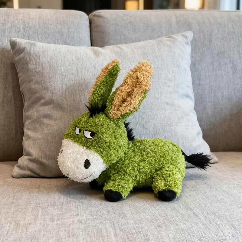 Juguete de peluche para perro / Burrito verde