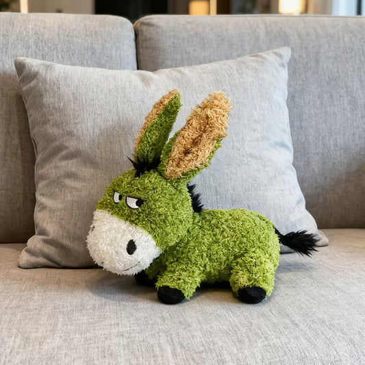 Juguete de peluche para perro / Burrito verde