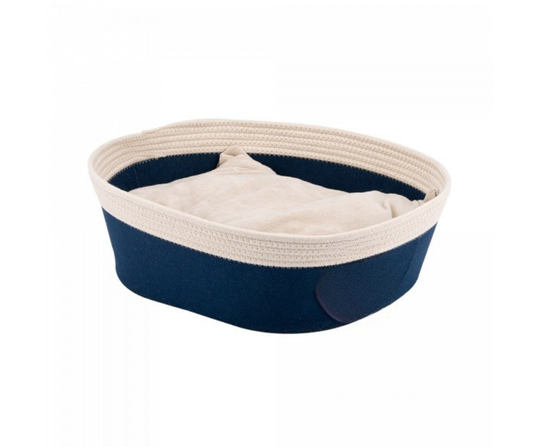 Canasta de tela / Fancy Pets / Azul Navy