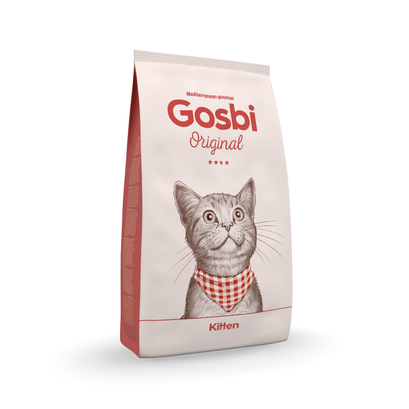 Alimento para gato / Gosbi Original Kitten / 3 kg