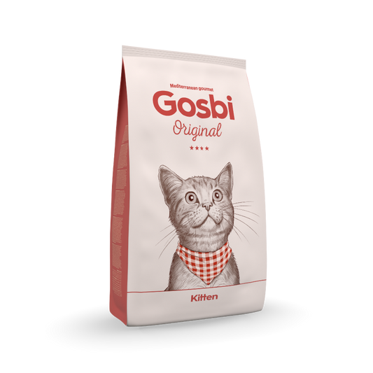 Alimento para gato / Gosbi Original Kitten / 1 kg