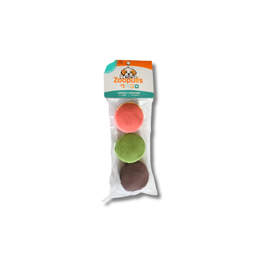 Macarrones 3 pz / Panadería para perros