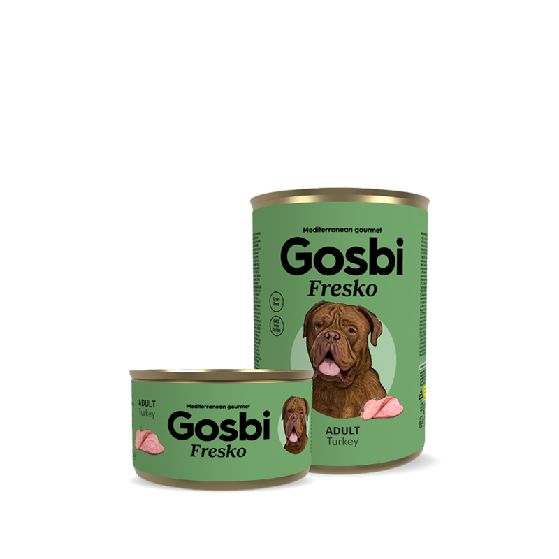 Gosbi Fresko Pavo para Perro Adulto