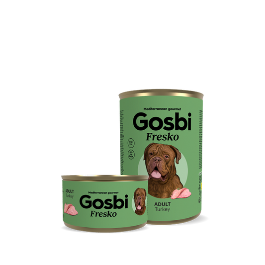 Gosbi Fresko Pavo para Perro Adulto
