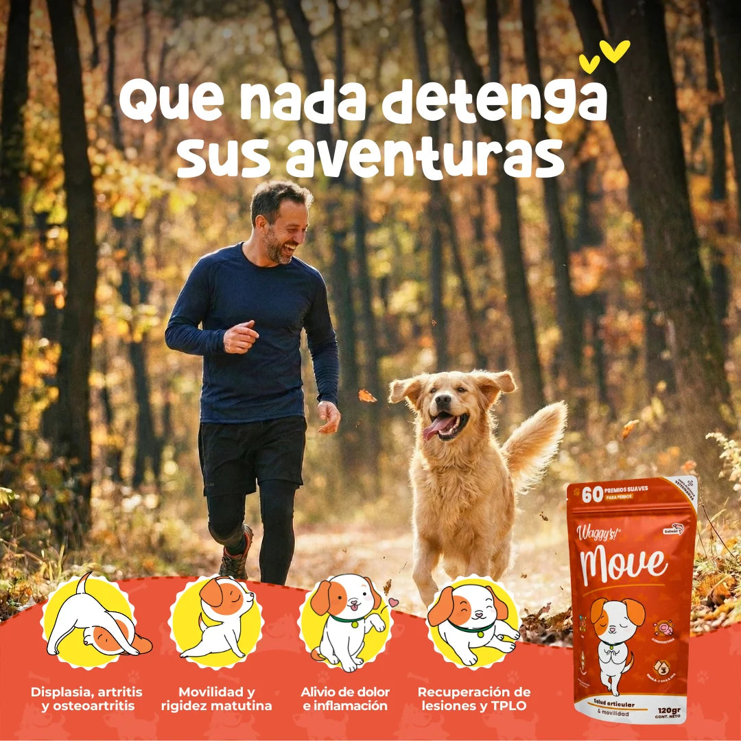 Waggy’s Move – Suplemento Articular para Perros