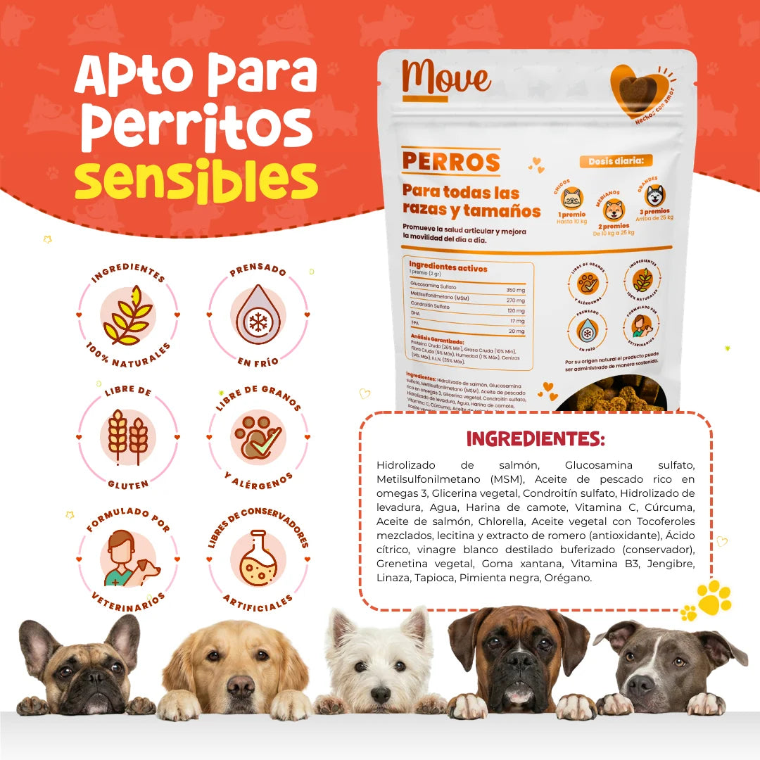 Waggy’s Move – Suplemento Articular para Perros
