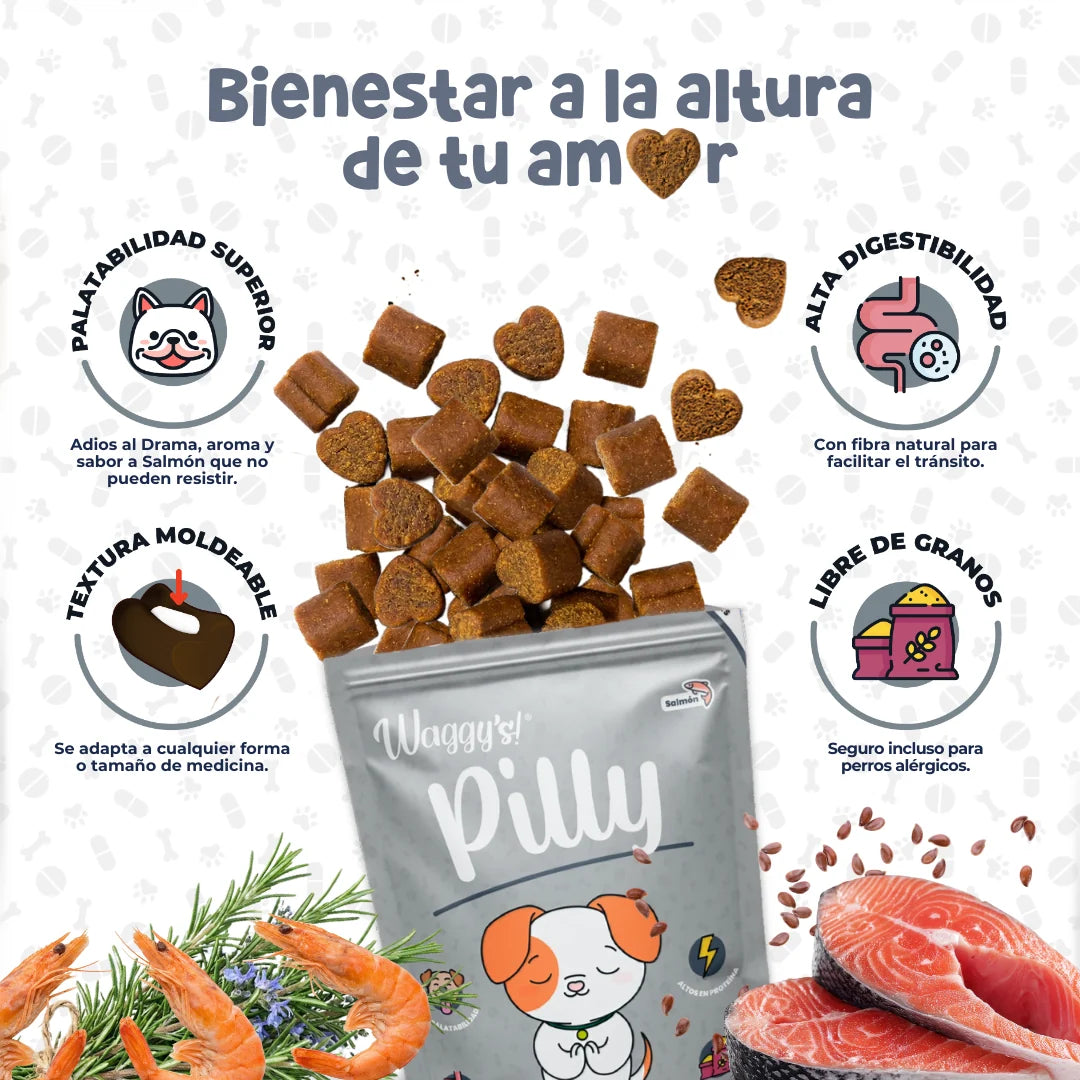 Waggy’s Pilly – Envoltorios de Pastillas para Perros