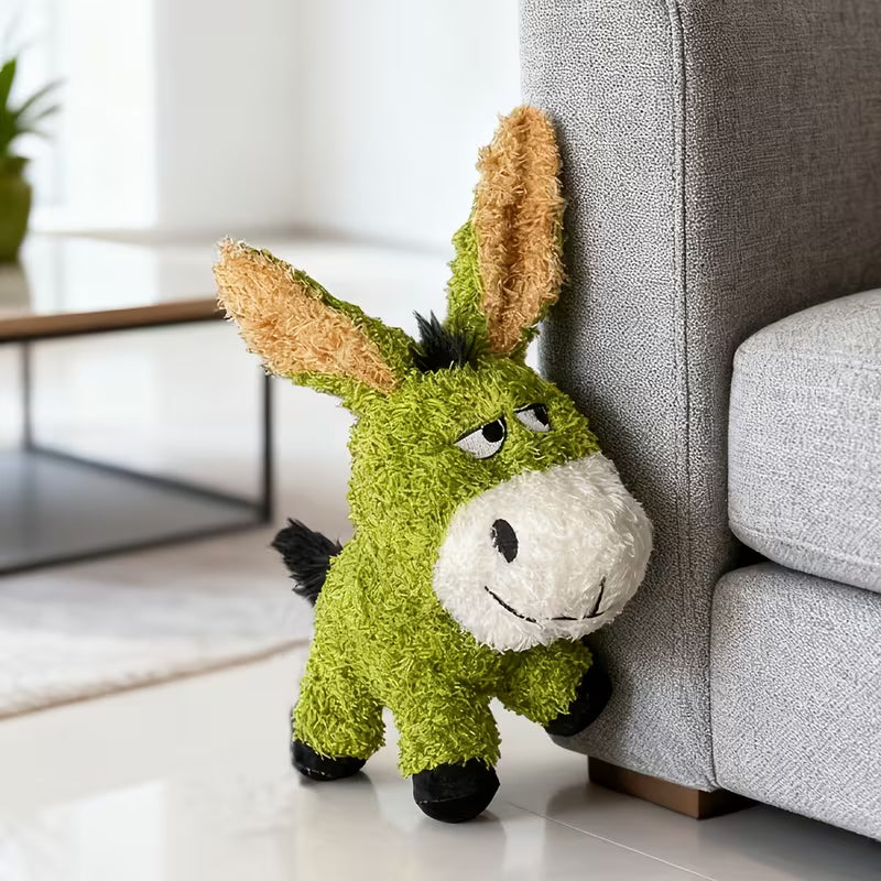 Juguete de peluche para perro / Burrito verde