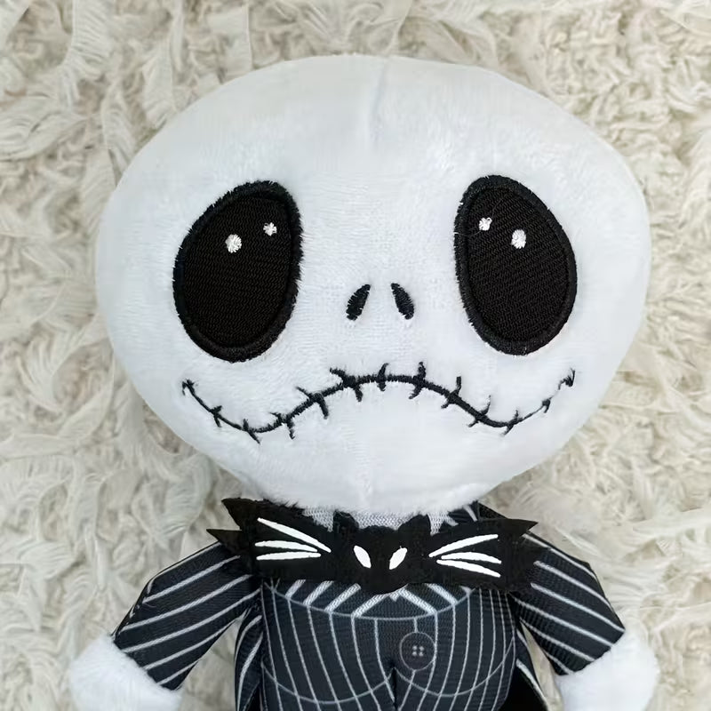 Peluche Esqueleto de Halloween con Traje Negro – 20 cm
