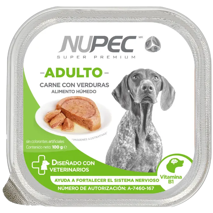 NUPEC Adulto Alimento Húmedo para Perro – 100 g