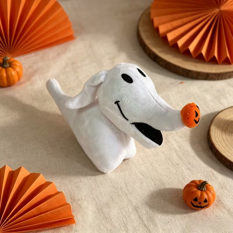 Perrito Fantasma de Peluche para Halloween – 25 cm