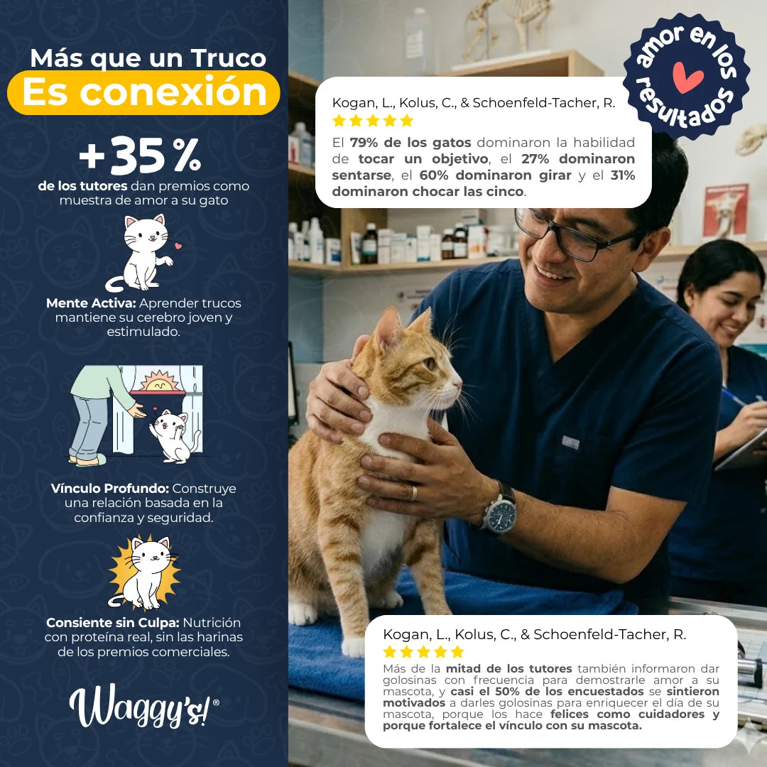 Waggy’s Bites Salmón para Gatos – Premios Naturales y Nutritivos