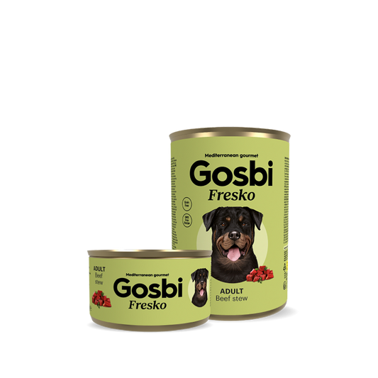 Gosbi Fresko Estofado de Ternera para Perro Adulto