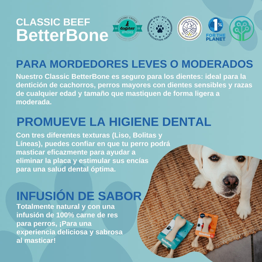 BetterBone Classic Hipoalergenico / Hueso Masticable Hipoalergenico