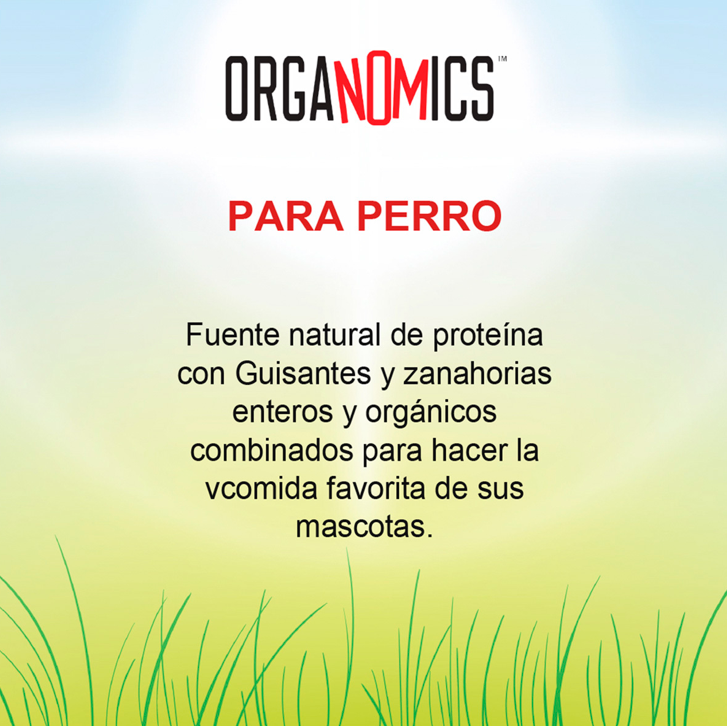 OrgaNOMics / Alimento Húmedo / Ingredientes Orgánicos Perro Adulto / Pavo, Pato y Pollo / 354 g