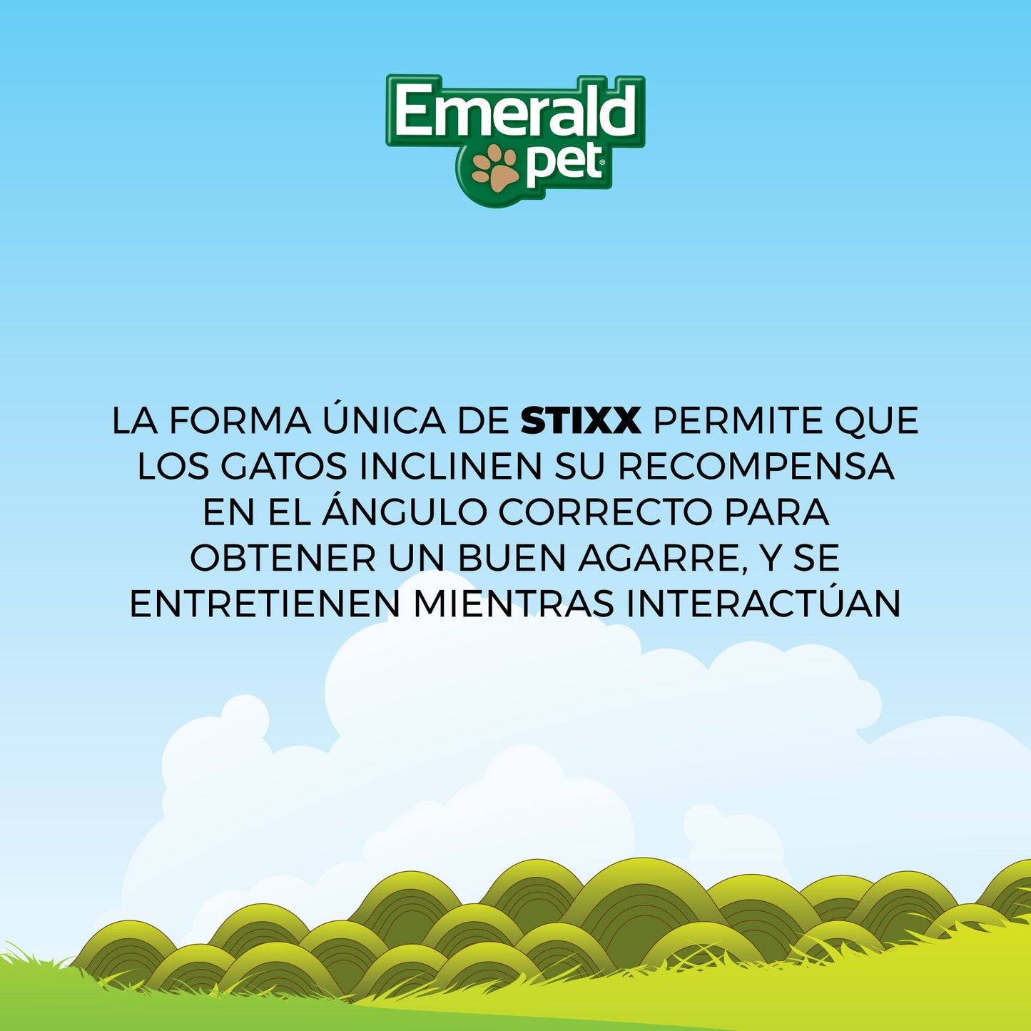 Dental Stixx / Emerald Pet / Premios para gato / Sabor Atún