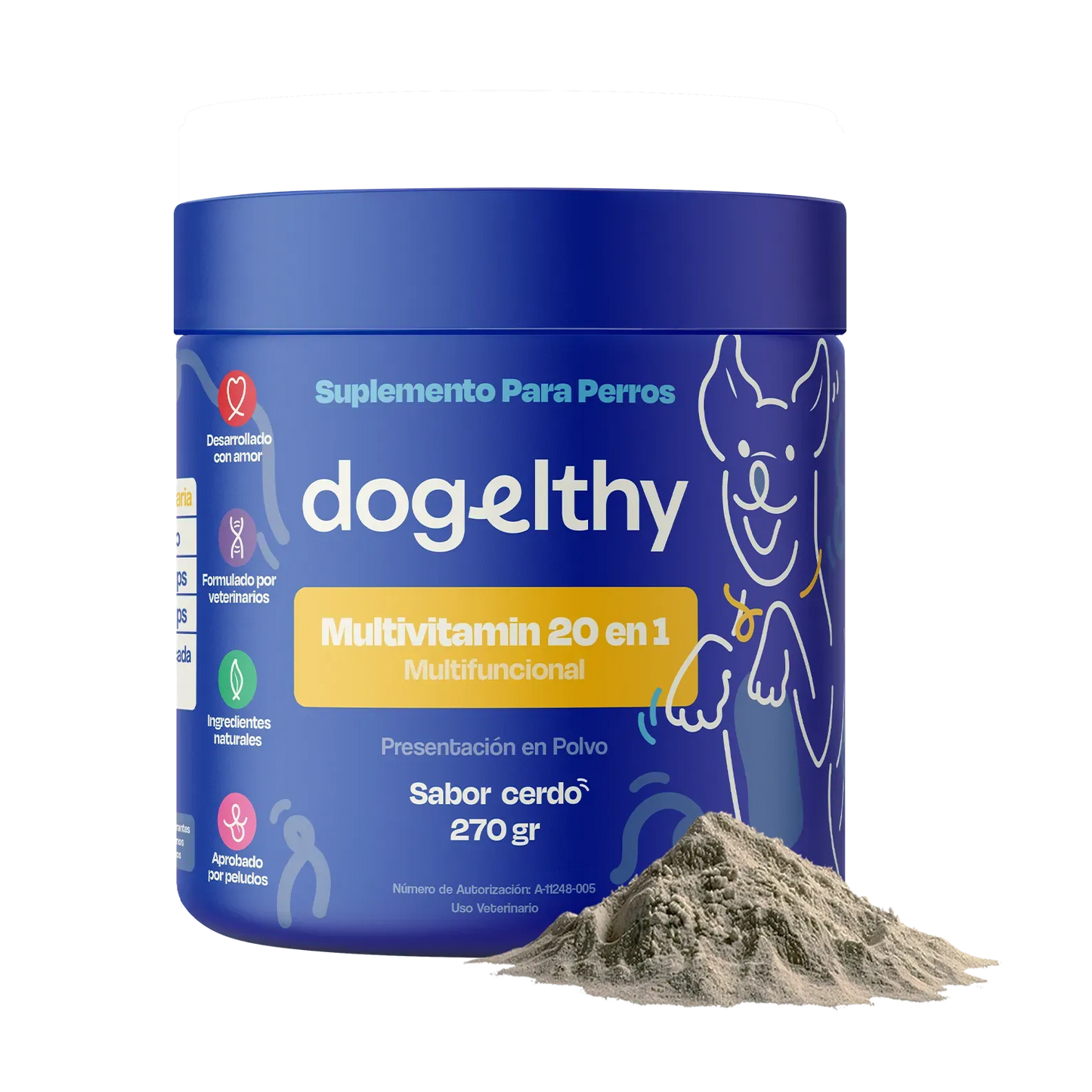 Dogelthy / Multivitaminico para perro