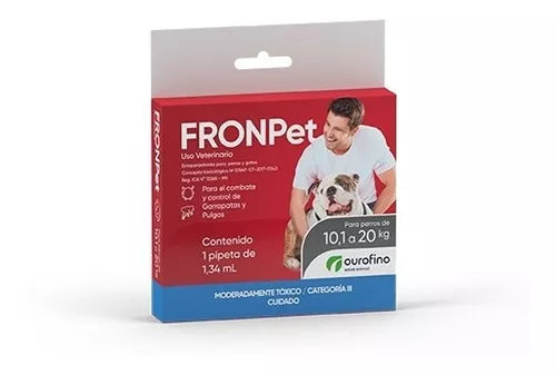 Fronpet / Pipeta antipulgas para perro / 20 kg